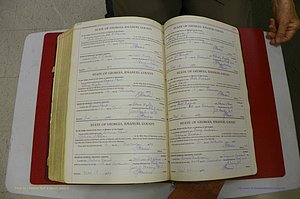 Emanuel Co, GA, Marriages Book G, 1928 - 1940, White, P 566-567.JPG