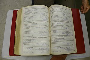 Emanuel Co, GA, Marriages Book G, 1928 - 1940, White, P 570-571.JPG
