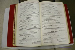 Emanuel Co, GA, Marriages Book L, 1952 - 1962, P 084-085.JPG