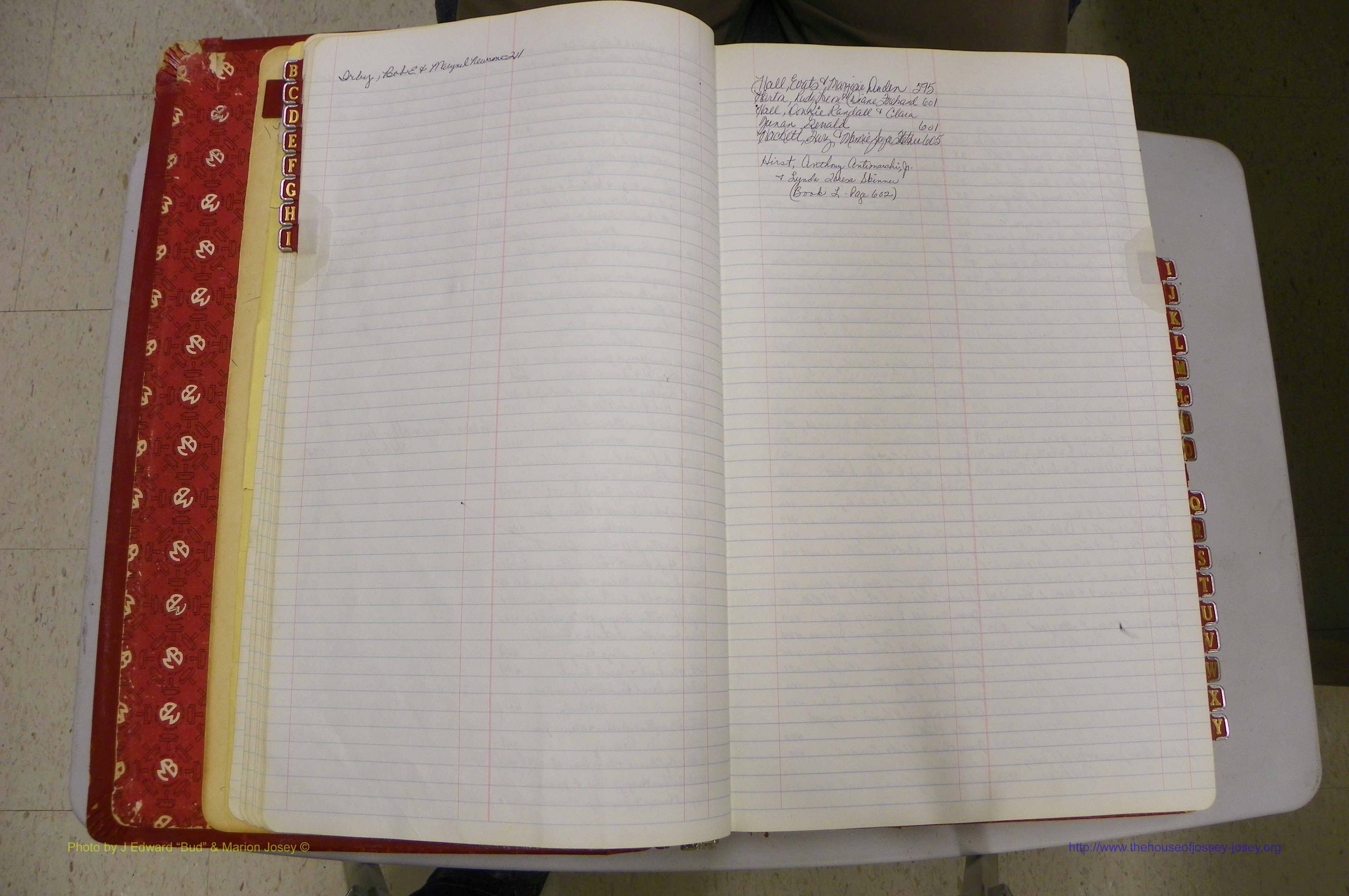 Emanuel Co, GA, Marriages Book M, 1962 - 1974, Index H2 & I.JPG