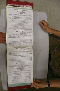 Emanuel Co, GA, Marriages Book P, 1984 - 1990, P 084-085.JPG