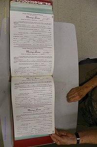 Emanuel Co, GA, Marriages Book P, 1984 - 1990, P 564-565.JPG