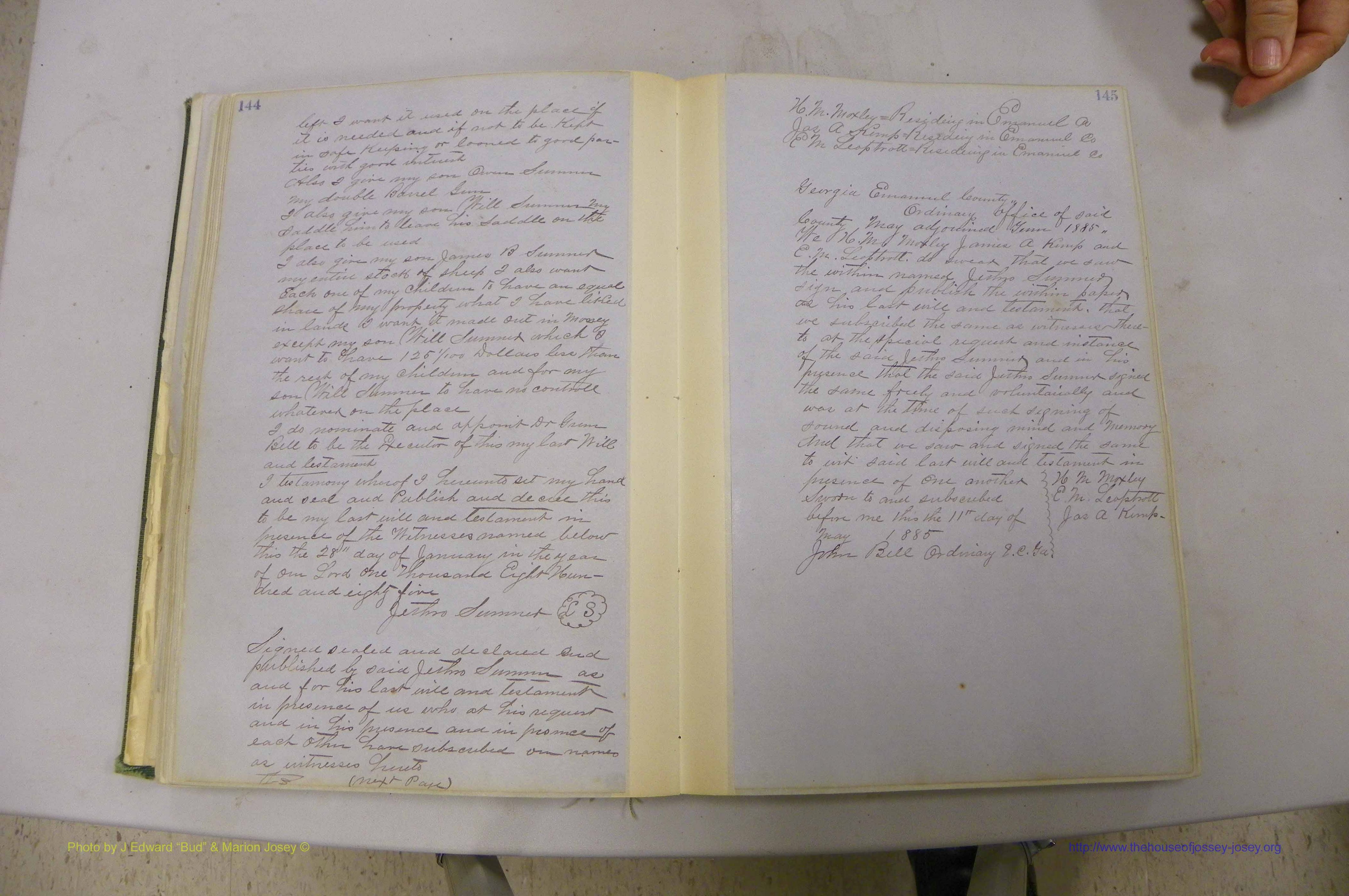 Emanuel Co, GA, Will Book B, 1857 - 1907, P 144-145.JPG
