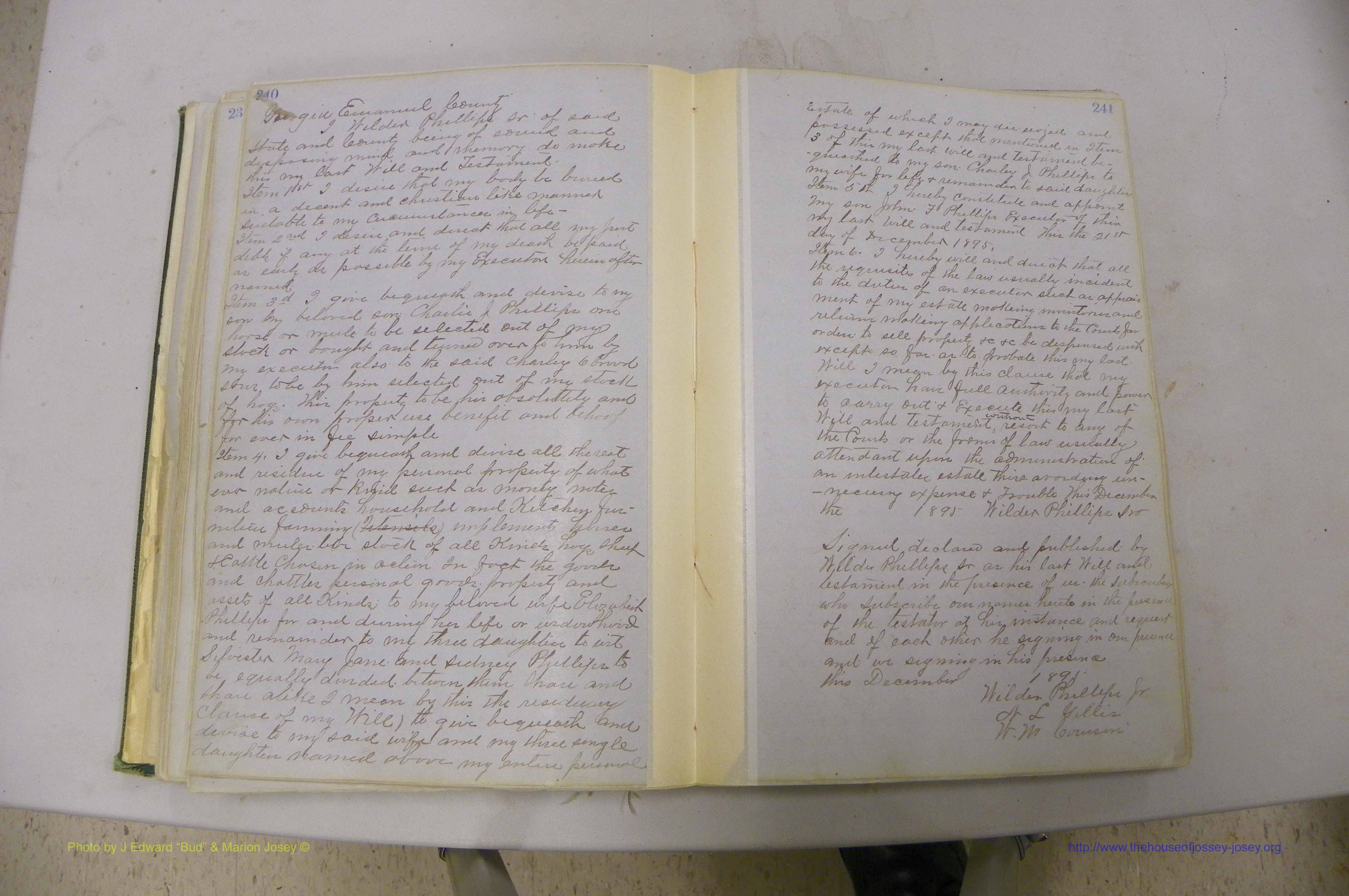 Emanuel Co, GA, Will Book B, 1857 - 1907, P 240-241.JPG
