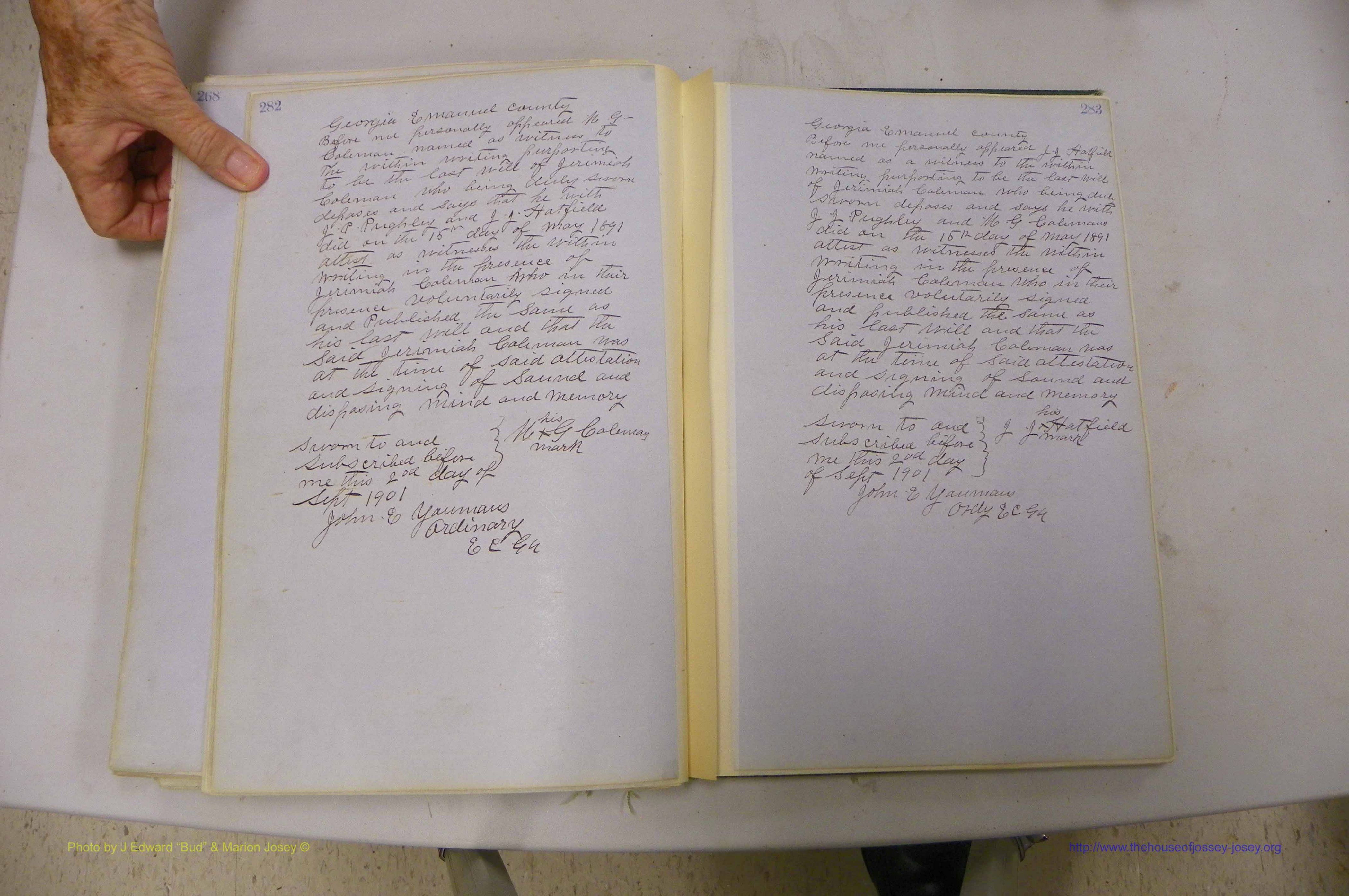 Emanuel Co, GA, Will Book B, 1857 - 1907, P 282-283.JPG