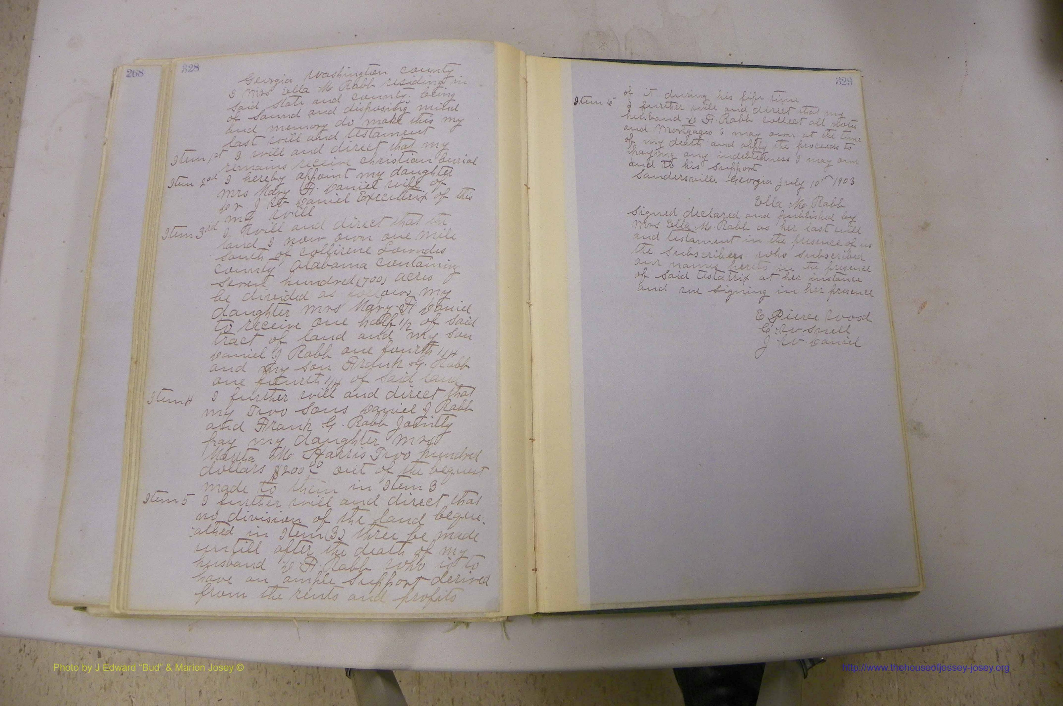 Emanuel Co, GA, Will Book B, 1857 - 1907, P 328-329.JPG