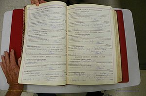 Emanuel Co, Ga, Marriages Book I, 1940 - 1949, White, P 014-015.JPG