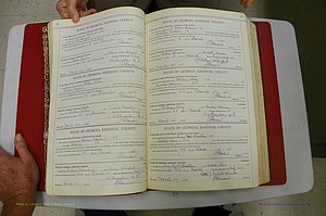 Emanuel Co, Ga, Marriages Book I, 1940 - 1949, White, P 050-051.JPG
