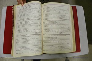 Emanuel Co, Ga, Marriages Book I, 1940 - 1949, White, P 130-131.JPG