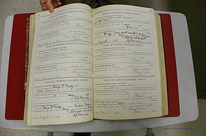 Emanuel Co, Ga, Marriages Book I, 1940 - 1949, White, P 170-171.JPG