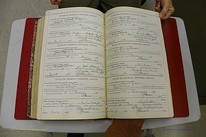 Emanuel Co, Ga, Marriages Book I, 1940 - 1949, White, P 410-411.JPG