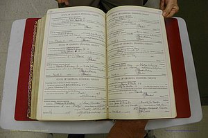 Emanuel Co, Ga, Marriages Book I, 1940 - 1949, White, P 426-427.JPG