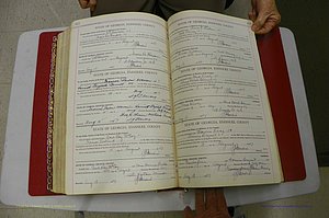 Emanuel Co, Ga, Marriages Book I, 1940 - 1949, White, P 462-463.JPG