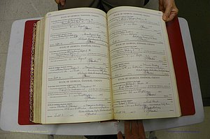 Emanuel Co, Ga, Marriages Book I, 1940 - 1949, White, P 470-471.JPG