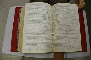 Emanuel Co, Ga, Marriages Book I, 1940 - 1949, White, P 544-545.JPG