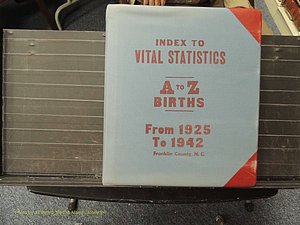 Franklin Co, NC, Births, A-Z, 1925-1942 (100).JPG