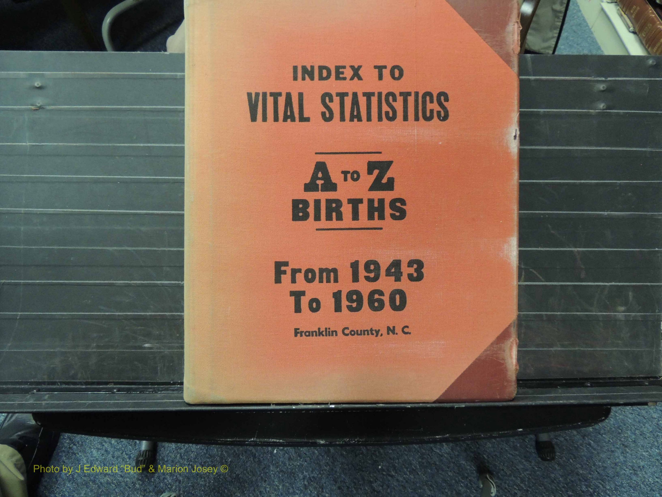 Franklin Co, NC, Births, A-Z, 1943-1960 (100).JPG