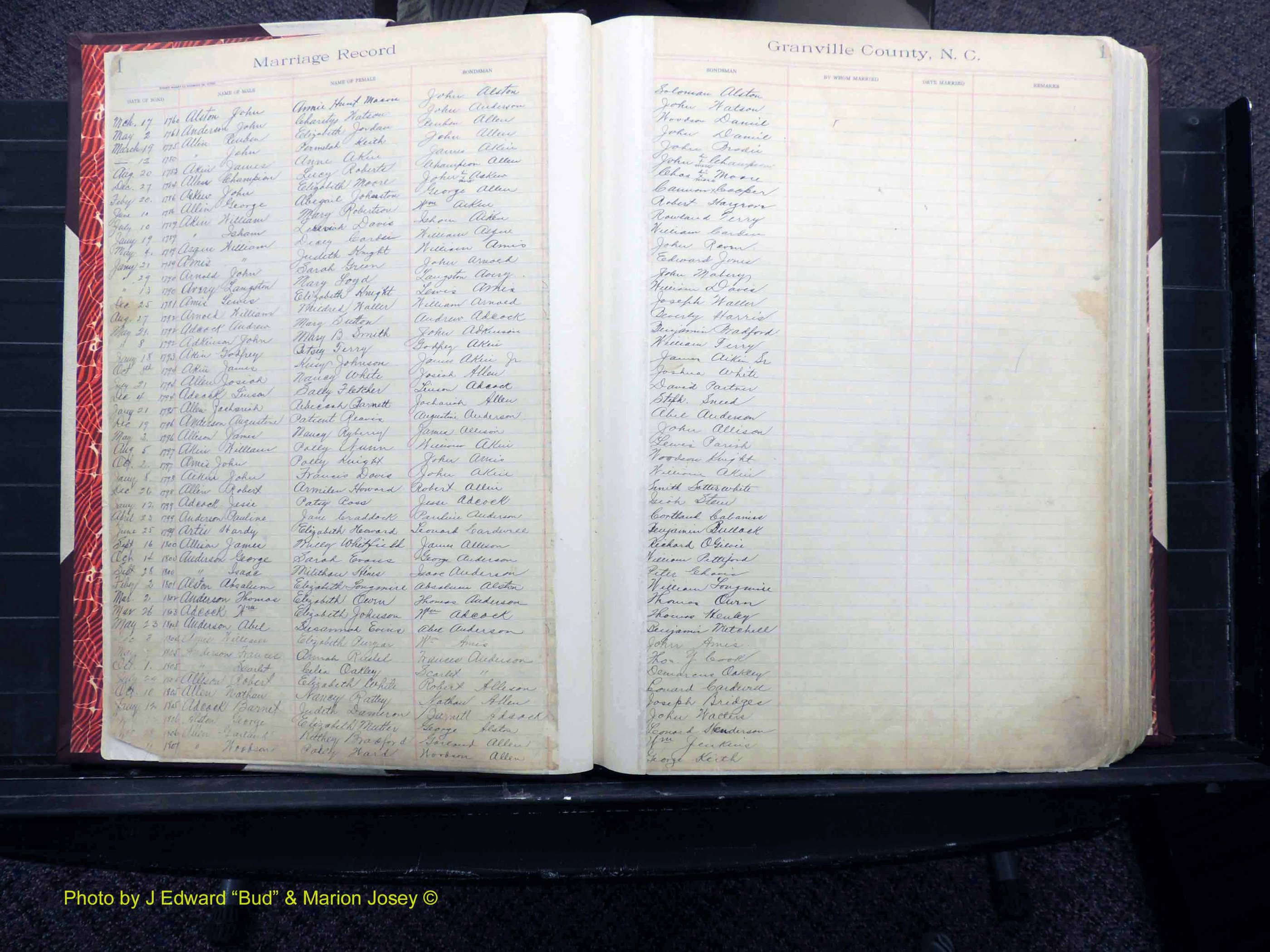 Granville Co, NC, Marriages, 1746-1857 (101).JPG