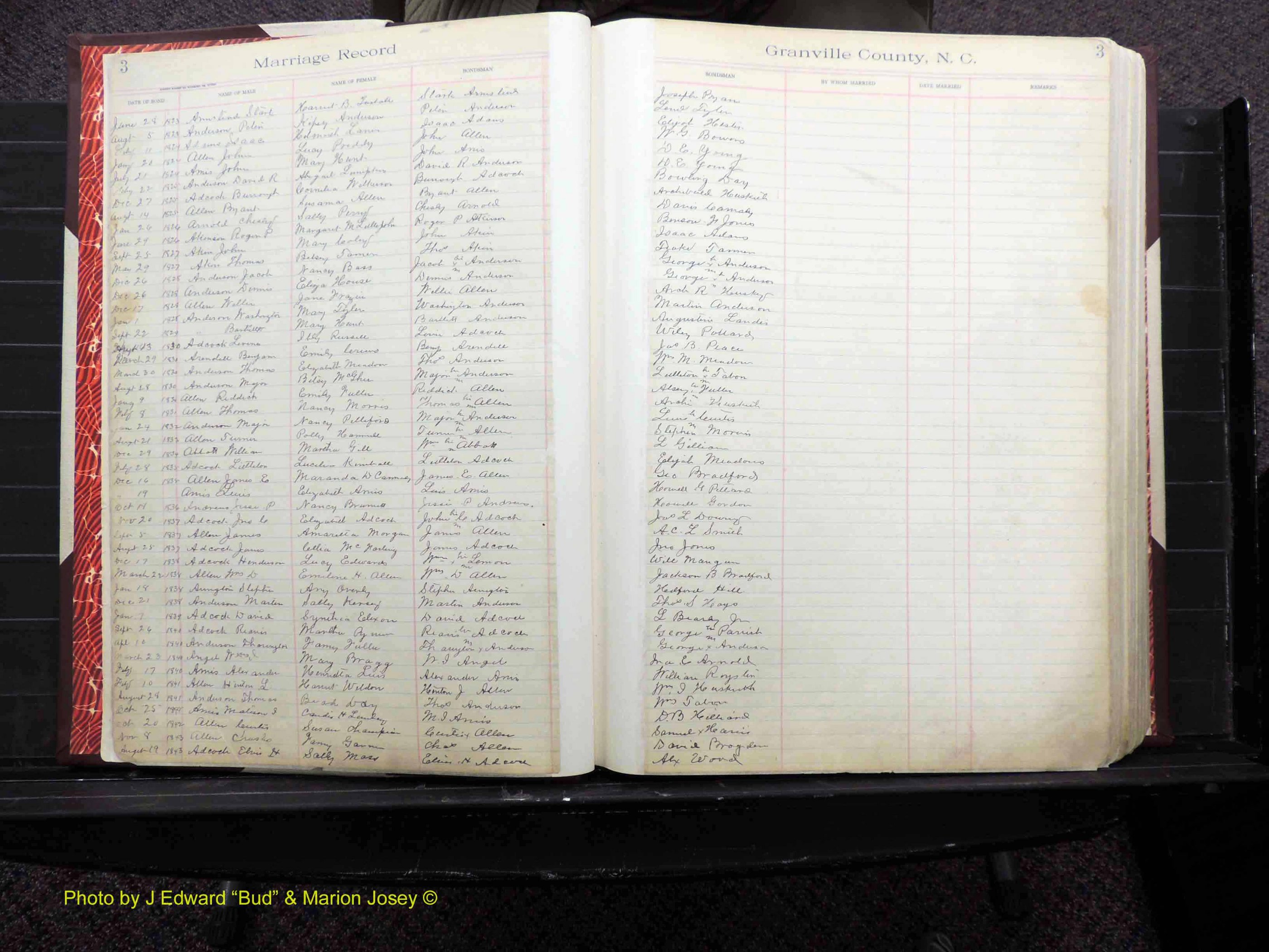 Granville Co, NC, Marriages, 1746-1857 (103).JPG