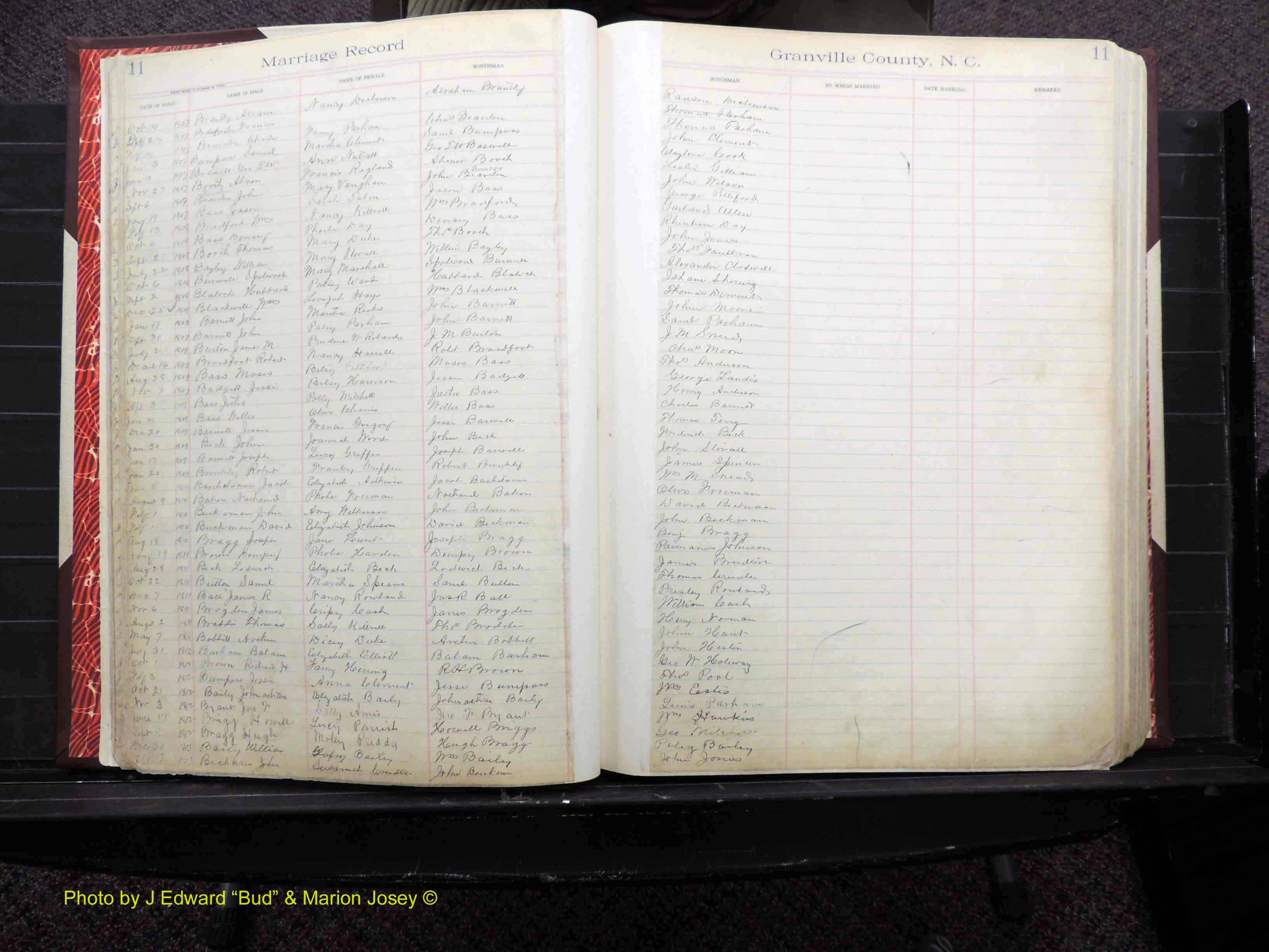 Granville Co, NC, Marriages, 1746-1857 (111).JPG