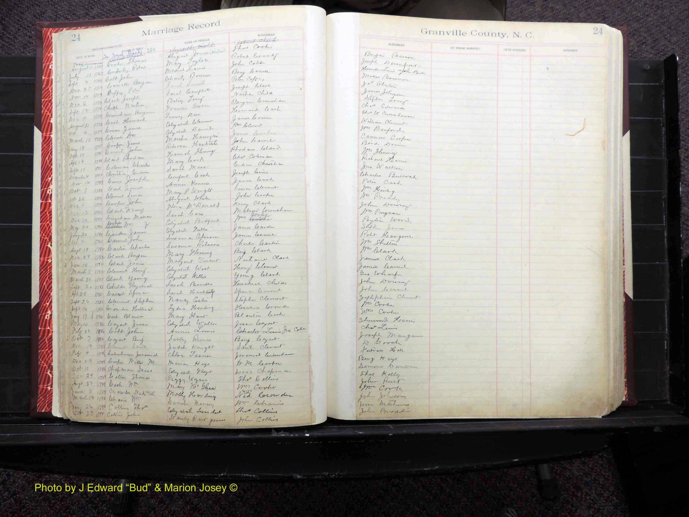 Granville Co, NC, Marriages, 1746-1857 (124).JPG