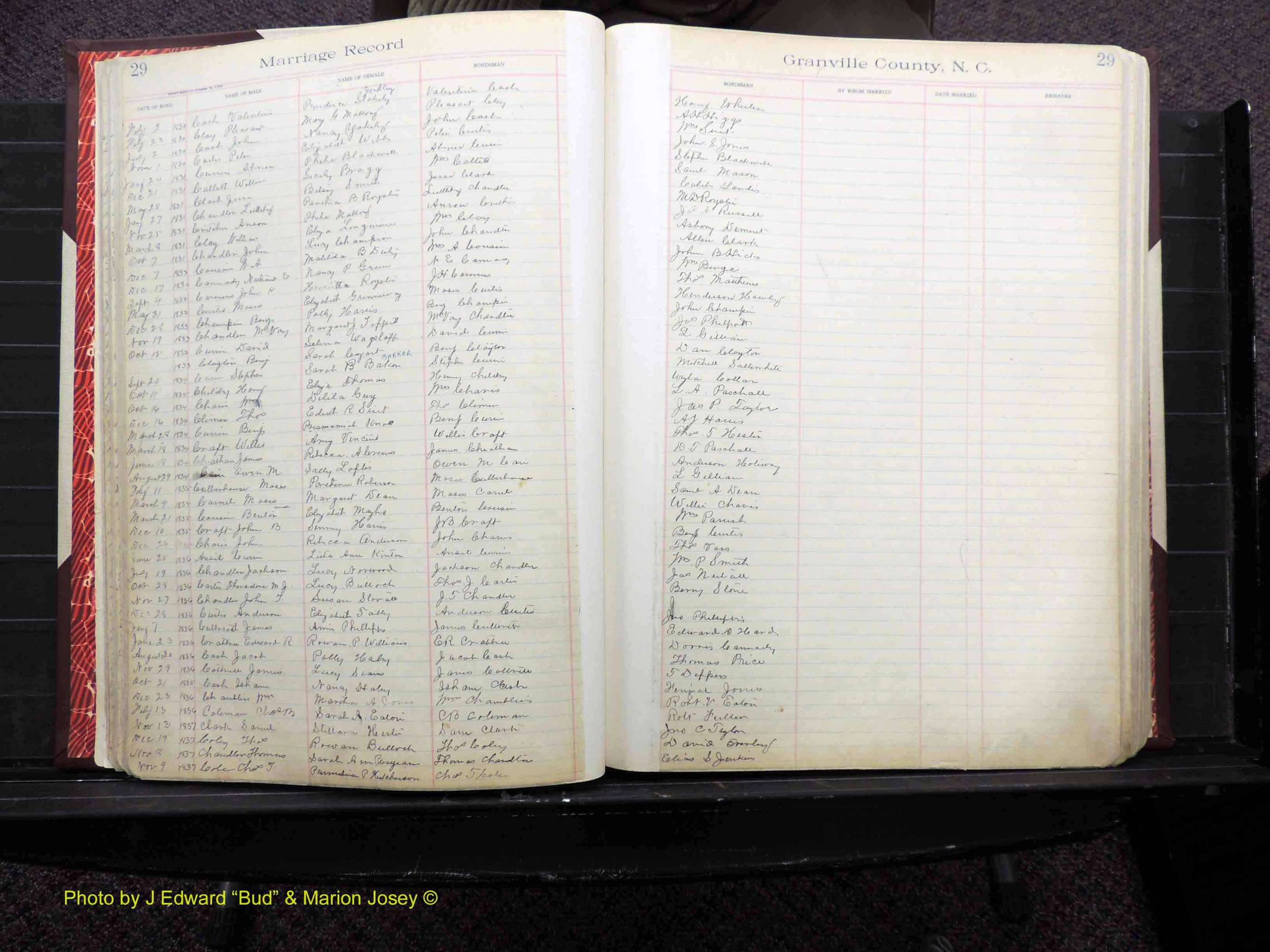 Granville Co, NC, Marriages, 1746-1857 (129).JPG