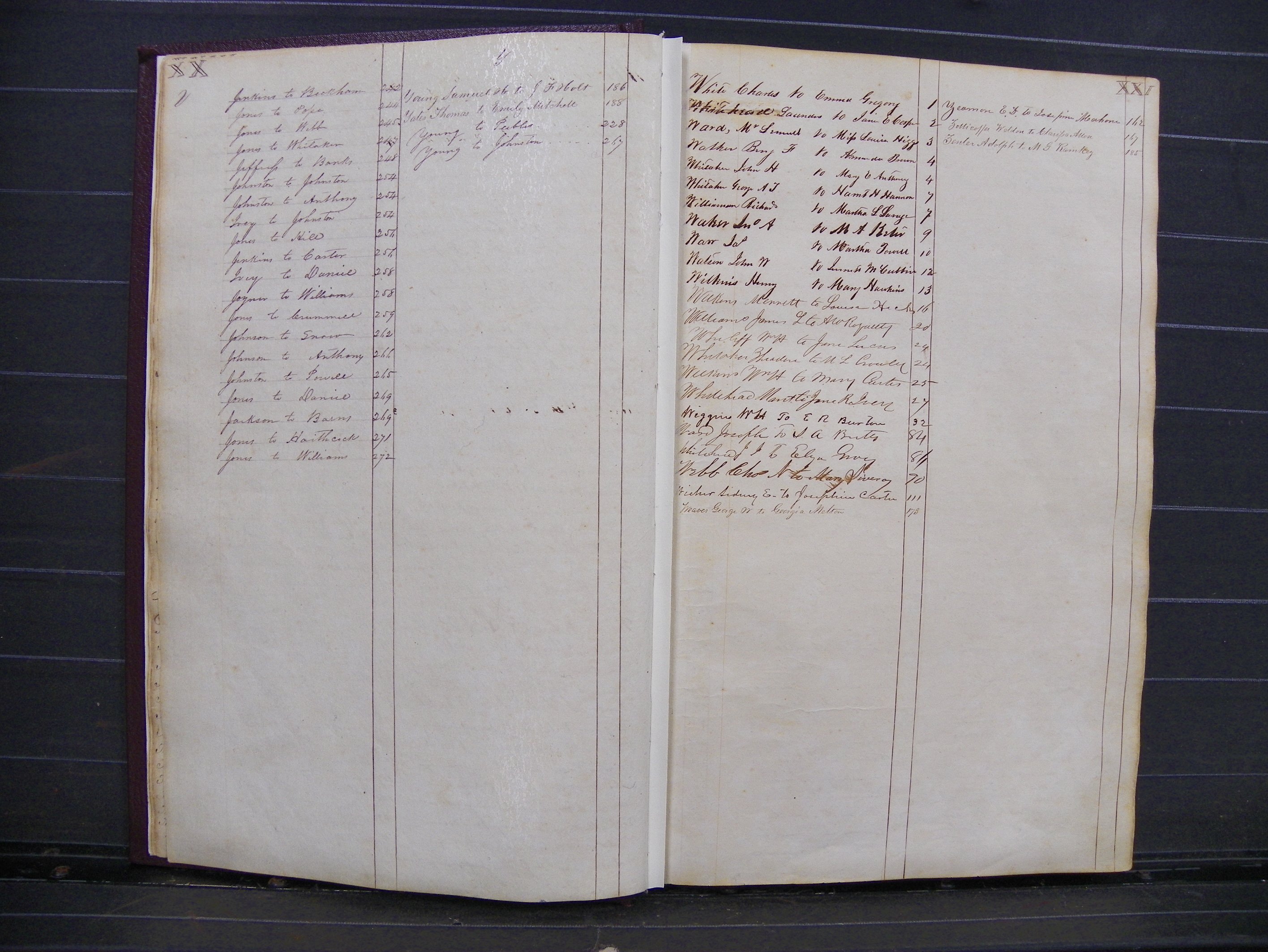 Halifax Marriage Index, 1851-1868 Index J, Y & W2.JPG