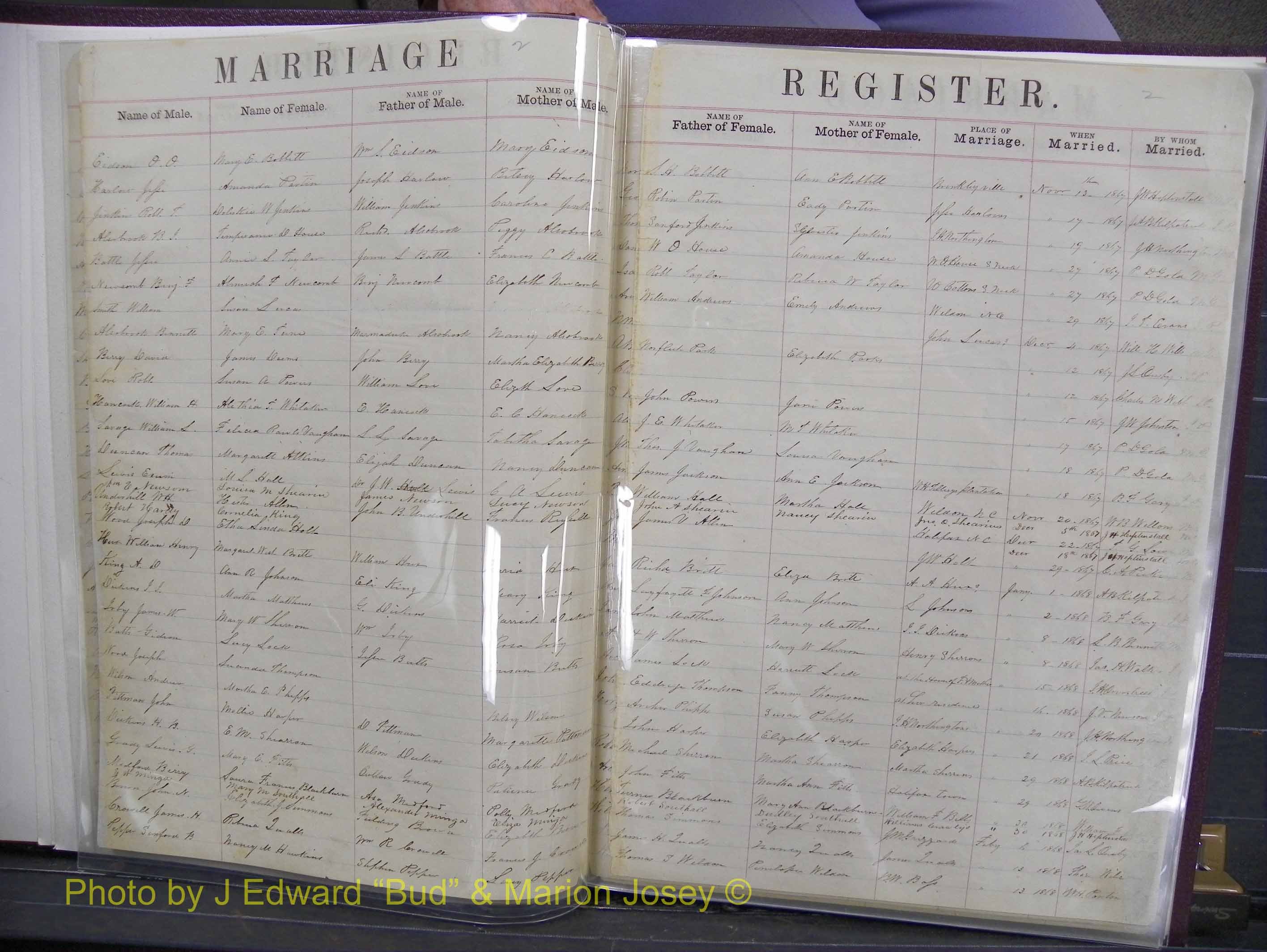 Halifax Marriages, 1867-1872 P 002.JPG