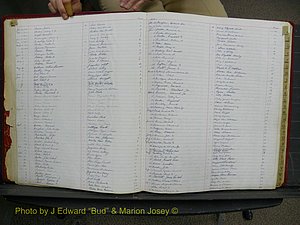 Halifax Marriage Book 14, 1954-1960  Index B.JPG