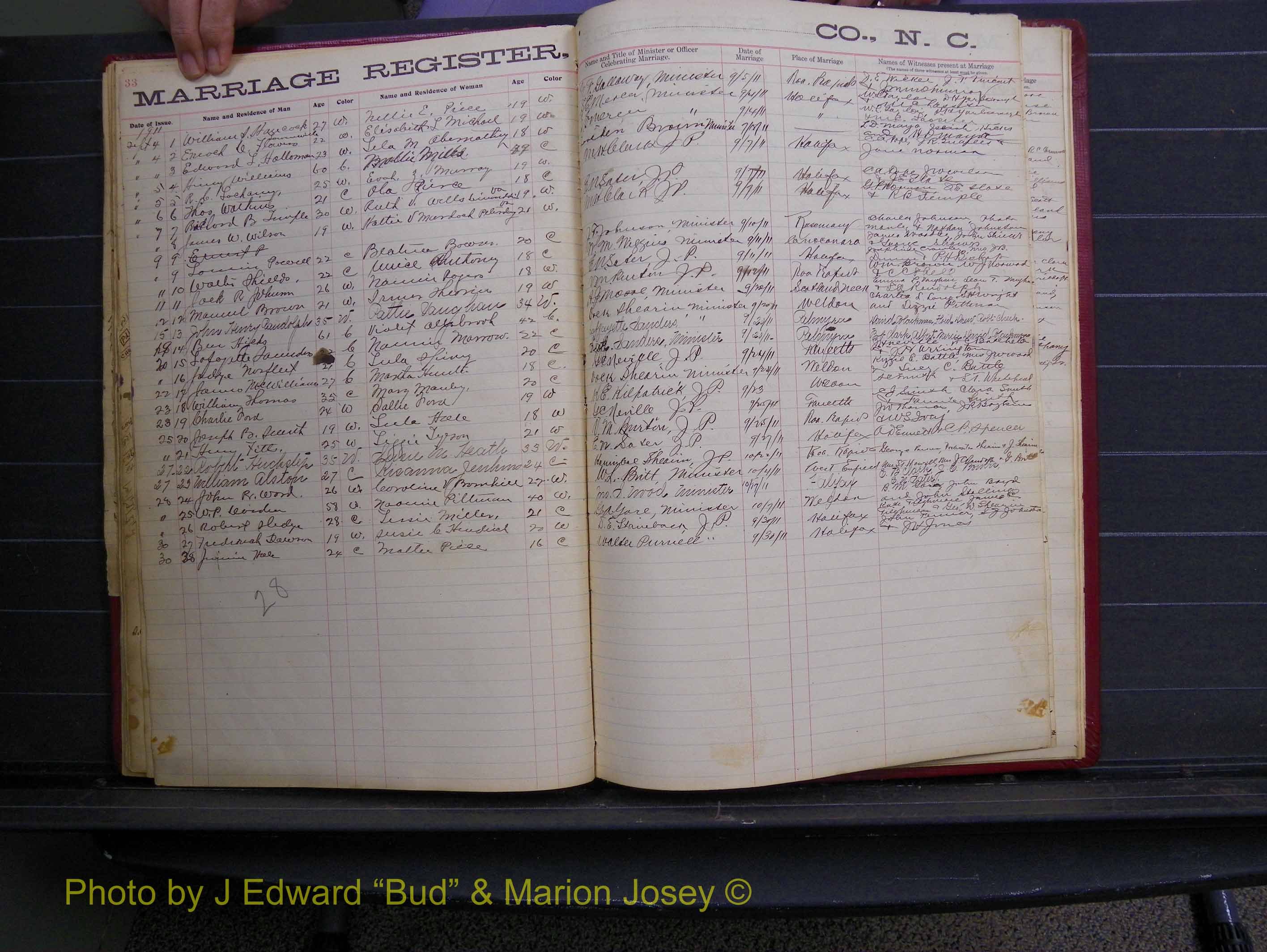 Halifax Marriages Book 6, 1909-1912 P 033.JPG