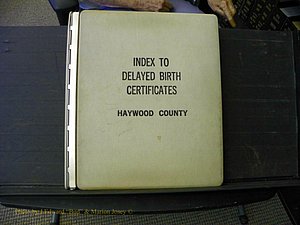 Haywood Births, Delayed-1938 001.JPG