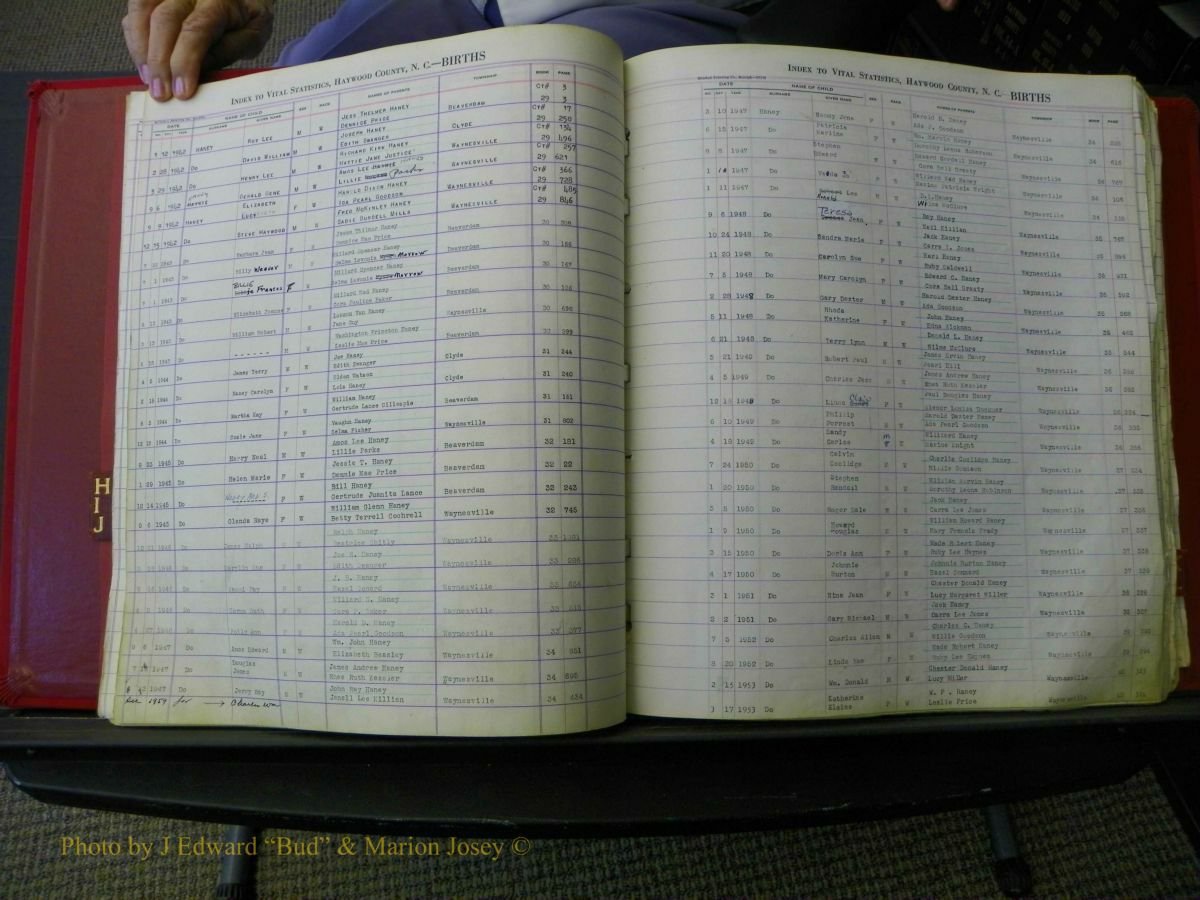 Haywood Births, A-G, 1938-1980 551.JPG