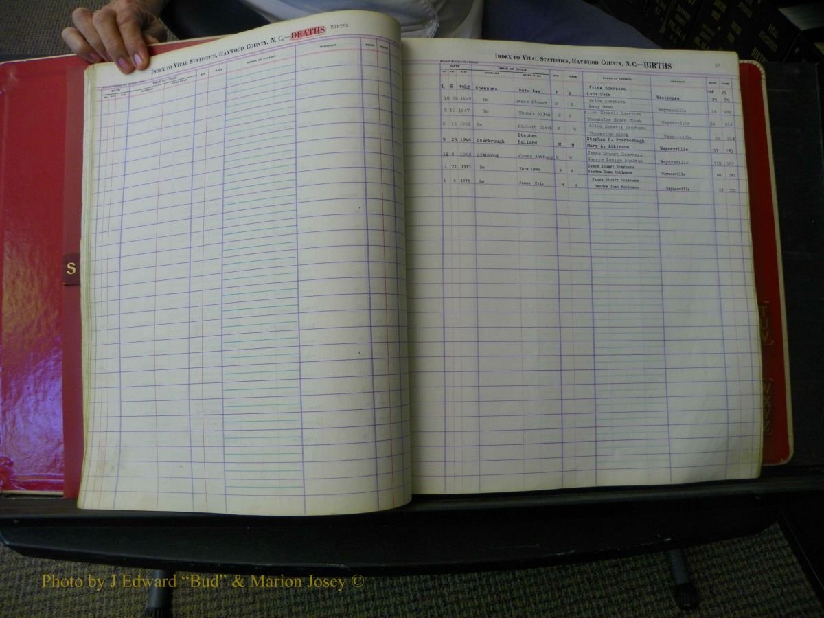 Haywood Births, H-Z, 1939 + 383.JPG