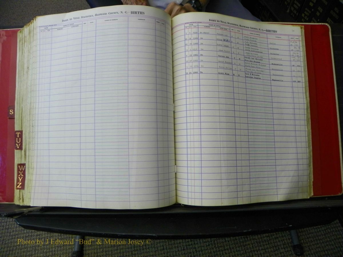 Haywood Births, H-Z, 1939 + 595.JPG