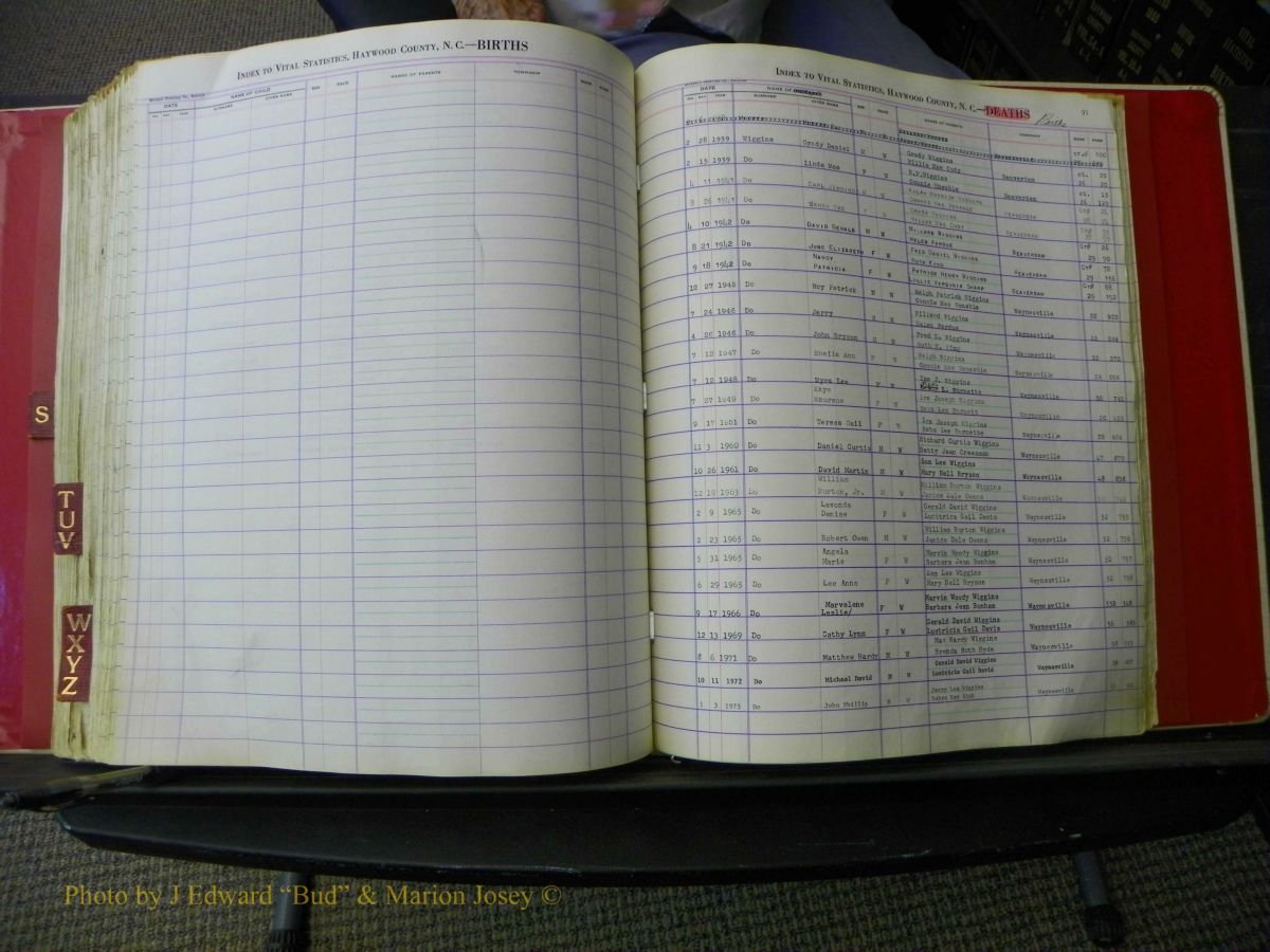 Haywood Births, H-Z, 1939 + 601.JPG