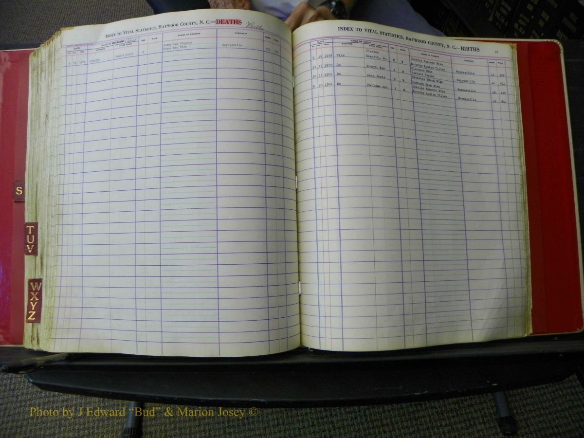 Haywood Births, H-Z, 1939 + 603.JPG