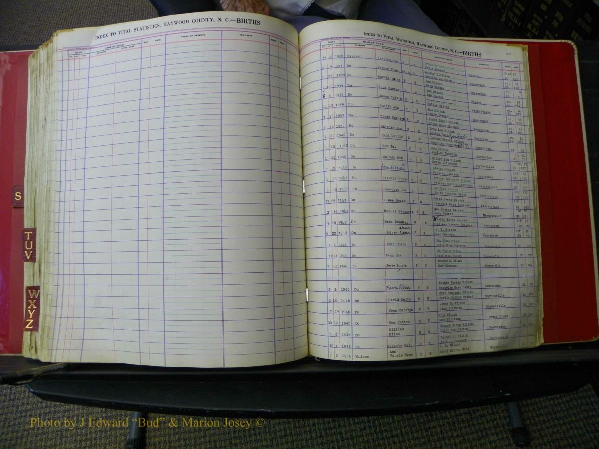 Haywood Births, H-Z, 1939 + 613.JPG