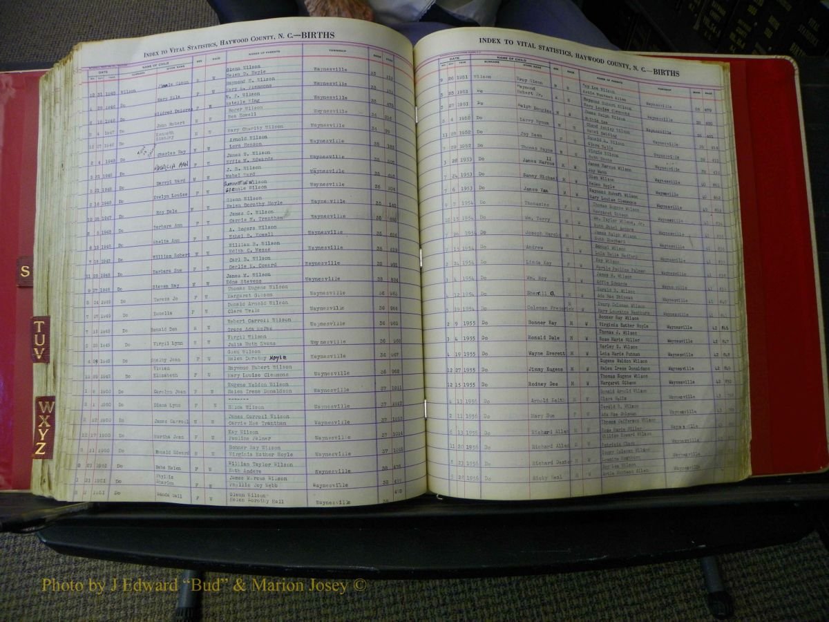 Haywood Births, H-Z, 1939 + 614.JPG