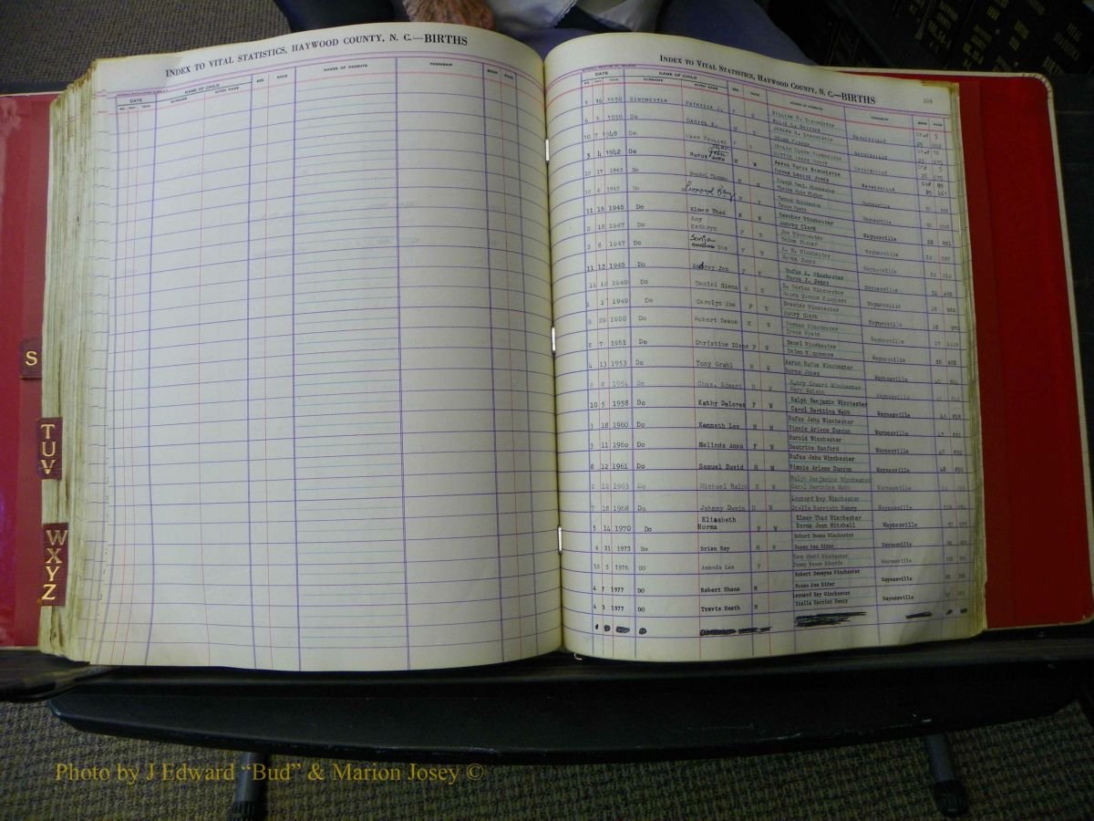 Haywood Births, H-Z, 1939 + 616.JPG