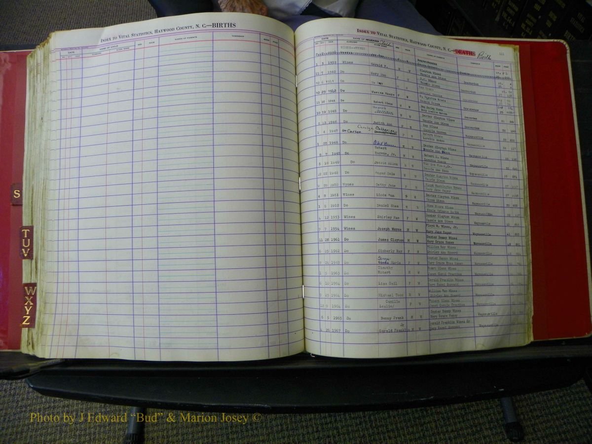 Haywood Births, H-Z, 1939 + 617.JPG