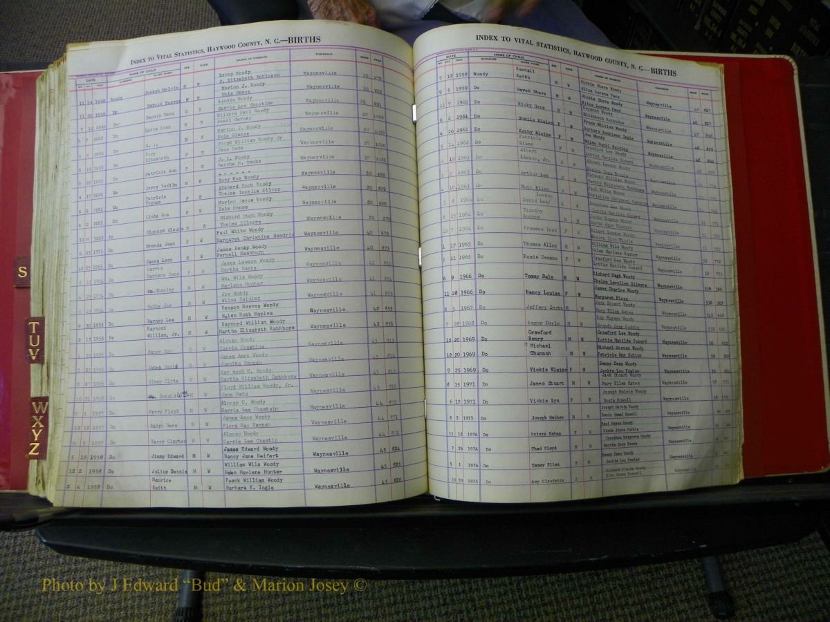 Haywood Births, H-Z, 1939 + 627.JPG