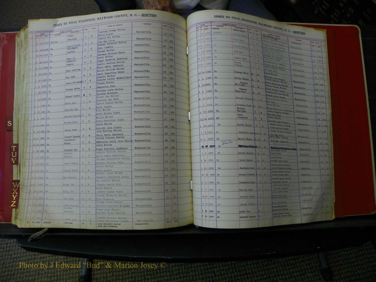 Haywood Births, H-Z, 1939 + 630.JPG