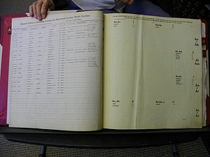 Haywood Marriage Index, 1850- A-E 1939-1978 451.JPG