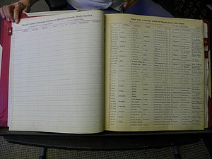 Haywood Marriage Index, 1850- A-E 1939-1978 455.JPG