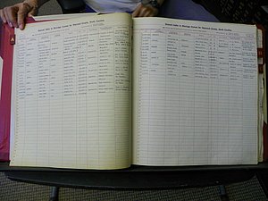 Haywood Marriage Index, 1850- A-E 1939-1978 456.JPG