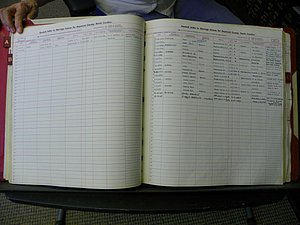 Haywood Marriage Index, 1850- A-E 1939-1978 481.JPG