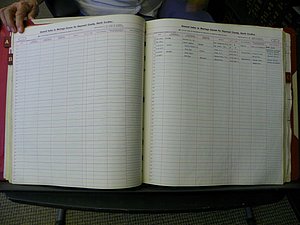 Haywood Marriage Index, 1850- A-E 1939-1978 485.JPG