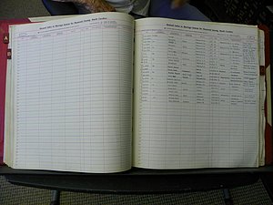 Haywood Marriage Index, 1850- A-E 1939-1978 519.JPG