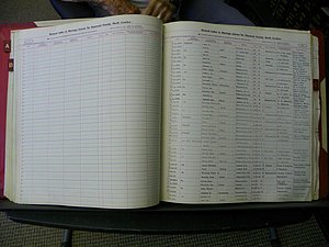 Haywood Marriage Index, 1850- A-E 1939-1978 526.JPG