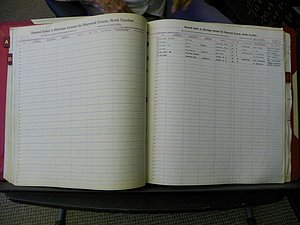 Haywood Marriage Index, 1850- A-E 1939-1978 531.JPG